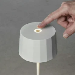 Capri Table Lamp Portable, White