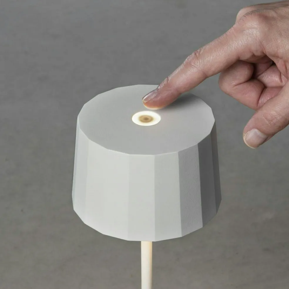 Capri Table Lamp Portable, White