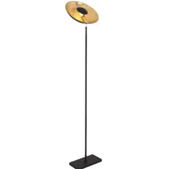 Captain Uplight Standard Lamp 171 cm, Sand Black