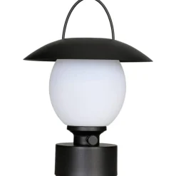 Castro Table Lamp Portable, Sand Black