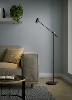 Cato LED Floor Lamp Dimmable MR11, Black