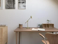 Cato Table Lamp, Matte Black