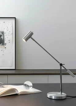 Cato Table Lamp, Matte Black