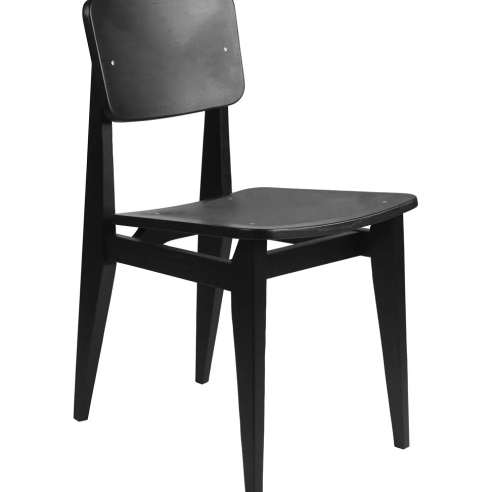 C-Chair Chair, Veneer / Oiled Black Oak
