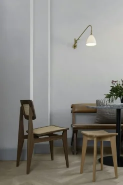 C-Chair Dining Chair, Black oak / Cane