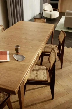 C-Chair Dining Chair, Black oak / Cane