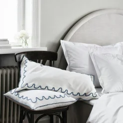 Cecina Cushion Cover 40x80 cm, Blue