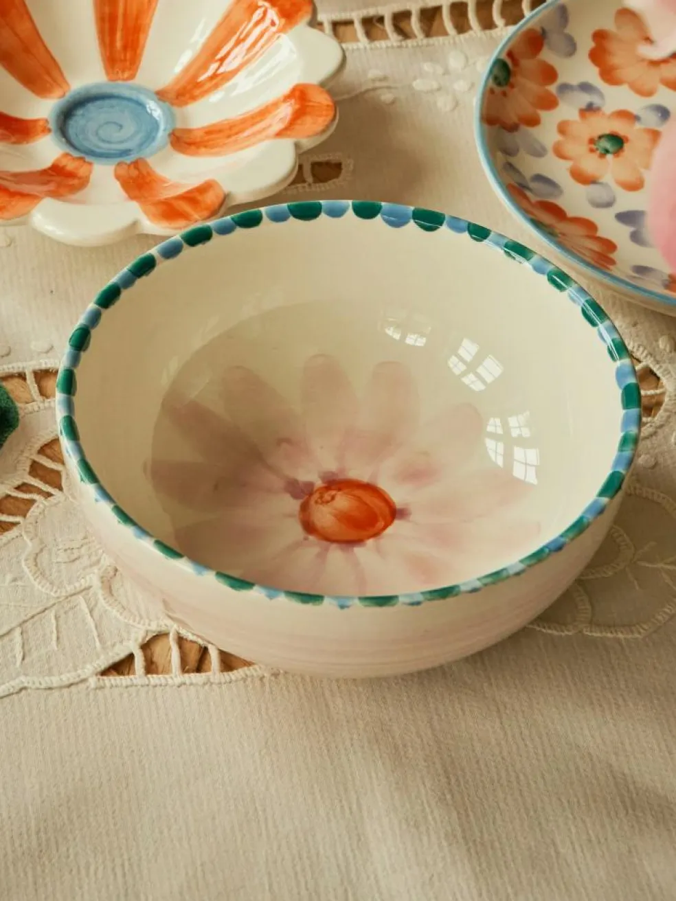 Ceramic Bowl 13,4 cm, Cherry