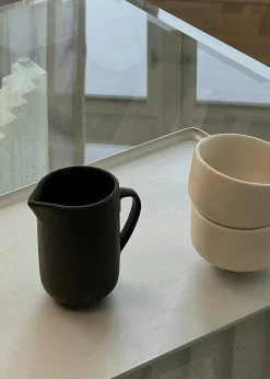 Ceramic Pisu Bowl Ø 9.3 cm, Vanilla White