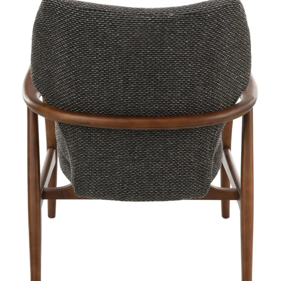 Chair Peggy Fabric Rough Ecru