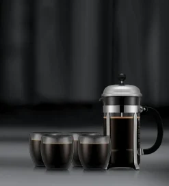 CHAMBORD Coffee Press 8 Cups, Chromium