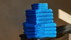 Check Towel 70x140 cm, Yellow / Pink