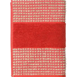 Check Towel 70x140 cm, Yellow / Pink