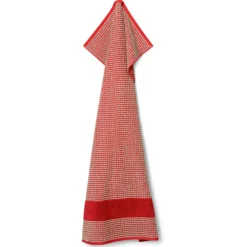 Check Towel 70x140 cm, Yellow / Pink