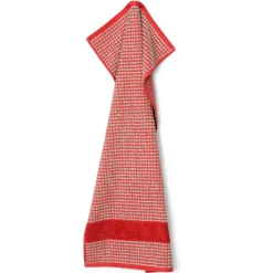 Check Towel 70x140 cm, Yellow / Pink