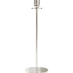 Chiaro Di Luna Candlestick Nickel-plated Brass, 40 cm