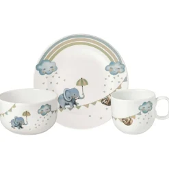 Childrens Tableware 3 Pieces, Walk Like An Elephant