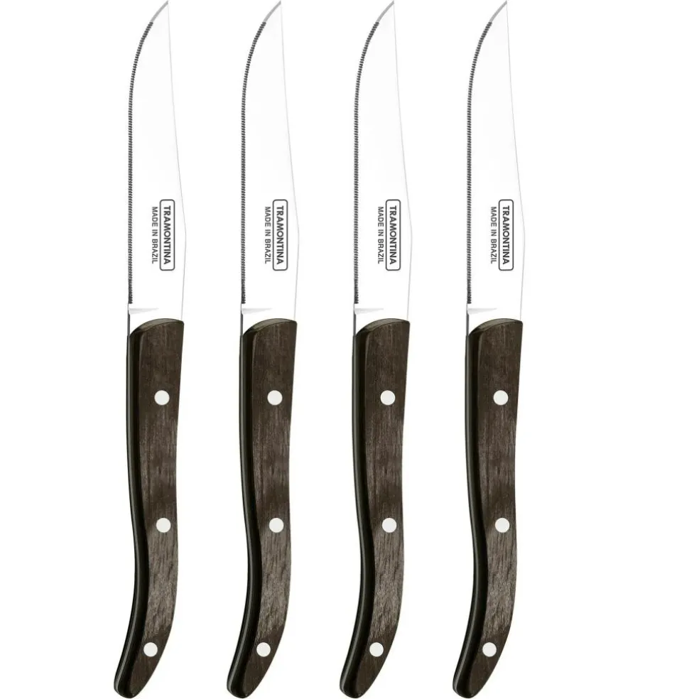 Churrasco Knife Set 4-pack Brown