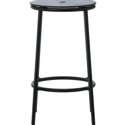 Circa Bar Stool 65 cm, Brown Leather / Ultra leather 41574