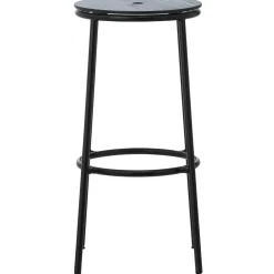 Circa Bar Stool 65 cm, Brown Leather / Ultra leather 41574