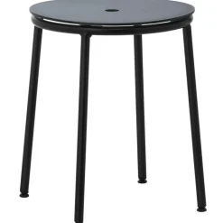 Circa Stool, Brown Leather / Ultra leather 41574
