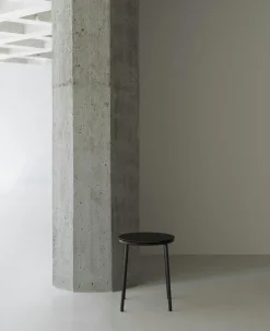 Circa Stool, Brown Leather / Ultra leather 41574