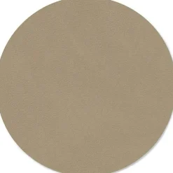 Circle Glass Coaster Nupo 10 cm, Flint Grey