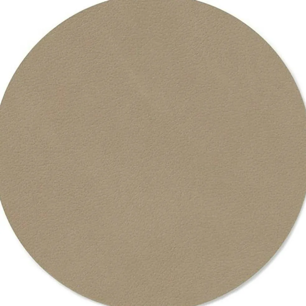 Circle Glass Coaster Nupo 10 cm, Flint Grey