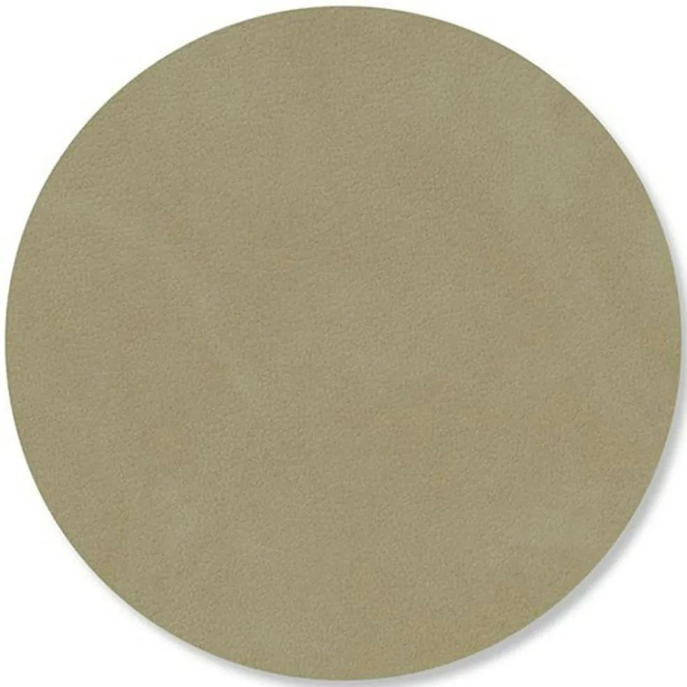 Circle Glass Coaster Nupo 10 cm, Flint Grey