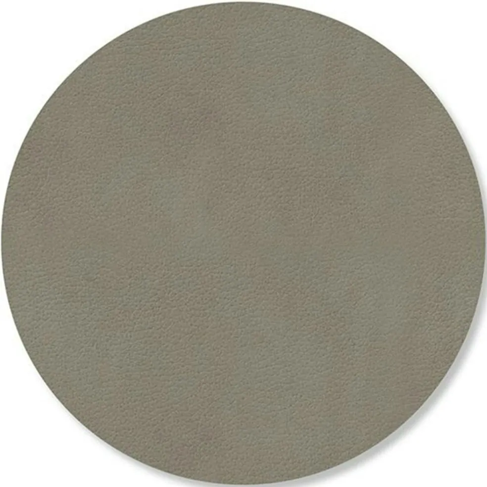 Circle Glass Coaster Nupo 10 cm, Flint Grey