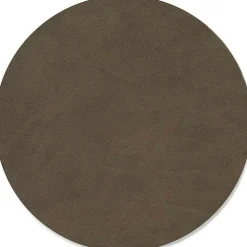 Circle Glass Coaster Nupo 10 cm, Flint Grey