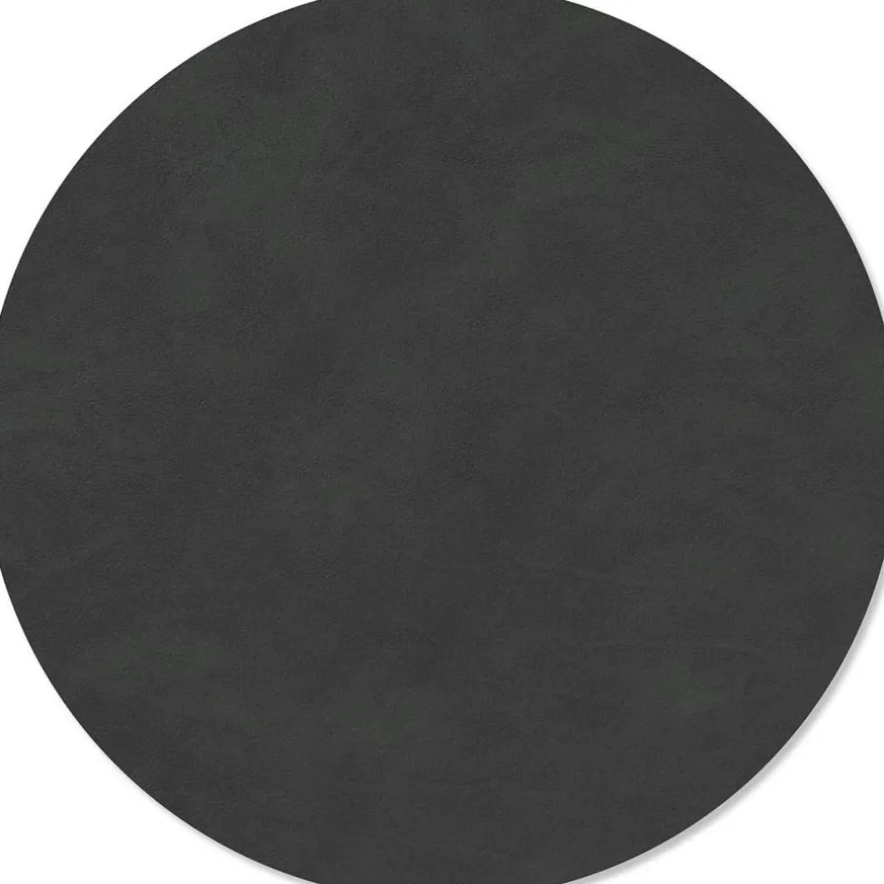 Circle M Table Mat Nupo, Ø30 cm, Black