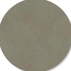 Circle Reversible Coaster 10 cm, Herbal Dust/Khaki