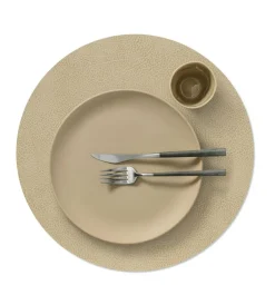 Circle XL Table Mat Hippo Ø40 cm, Sand