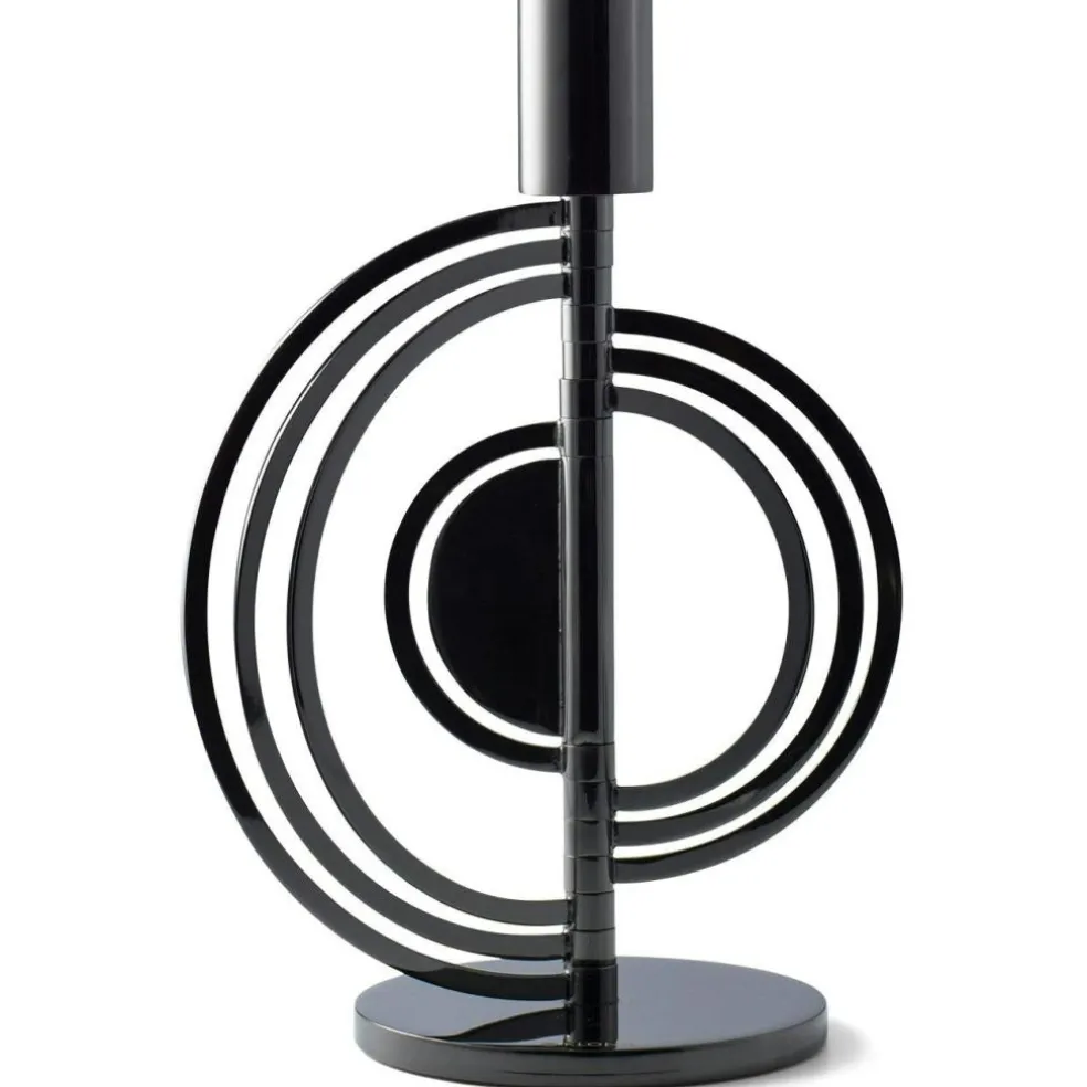 Cirkus Candlestick Black, Small H20 cm