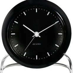 City Hall Table Clock, Sandy Beige