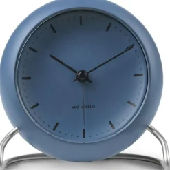 City Hall Table Clock, Sandy Beige