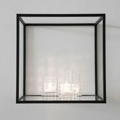 City Light 3 Candle Holder, Clear