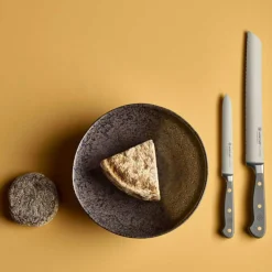 Classic Colour Serrated Utility Knife 14 cm, Velvet Oyster