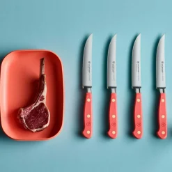 Classic Colour Steak Knife 12 cm, Coral Peach