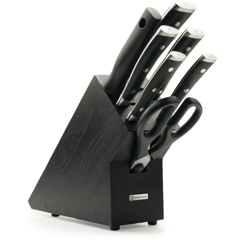 Classic Ikon Knife Block, 7 Pieces
