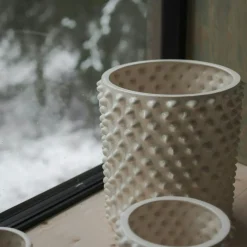 Cloudy Pot Medium, Matte White