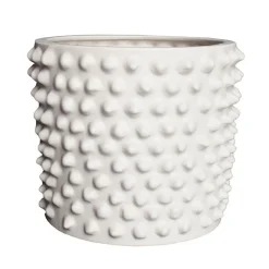 Cloudy Pot Medium, Matte White