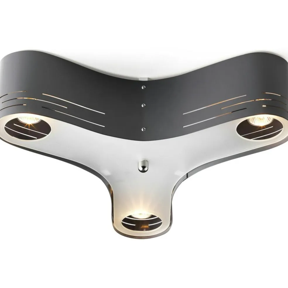 Clover Ceiling Light 12C, Grey