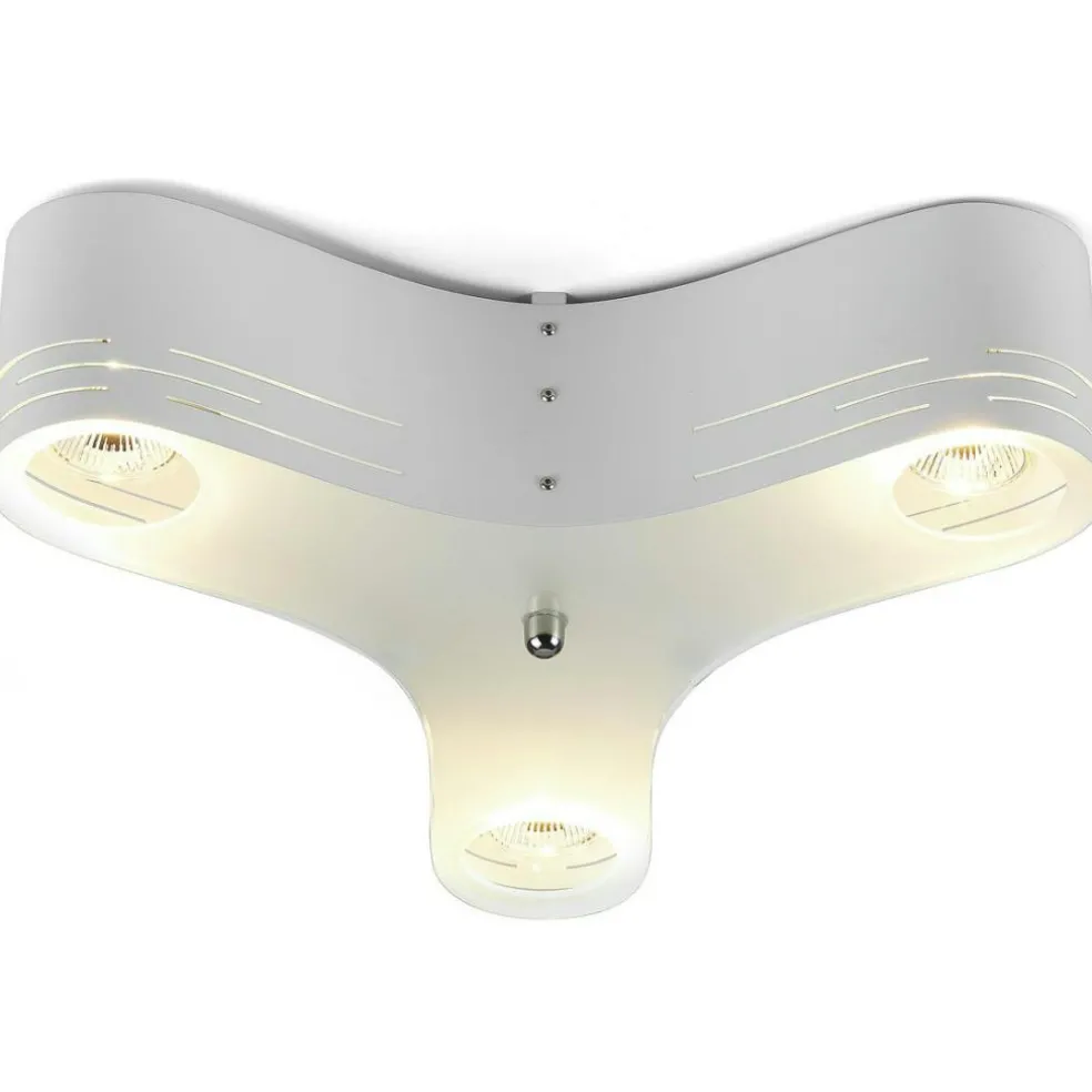 Clover Ceiling Light 12C, Grey