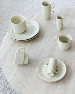 Coffee & More Espresso Cups 4-pack, White