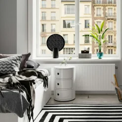 Colby XL Table Lamp, Sand White