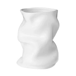 Collapse Vase 20 cm, Black