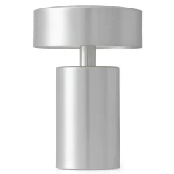 Column Table Lamp Portable Ø12 cm, Aluminium