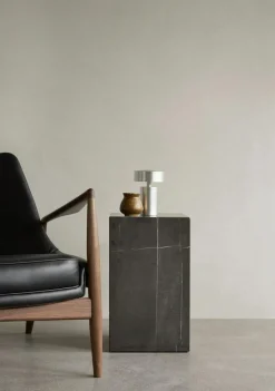 Column Table Lamp Portable Ø12 cm, Aluminium